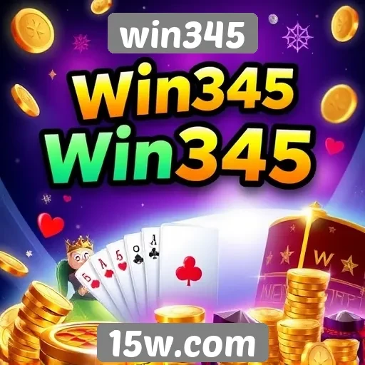 win345 apresenta novos jogos de cassino online